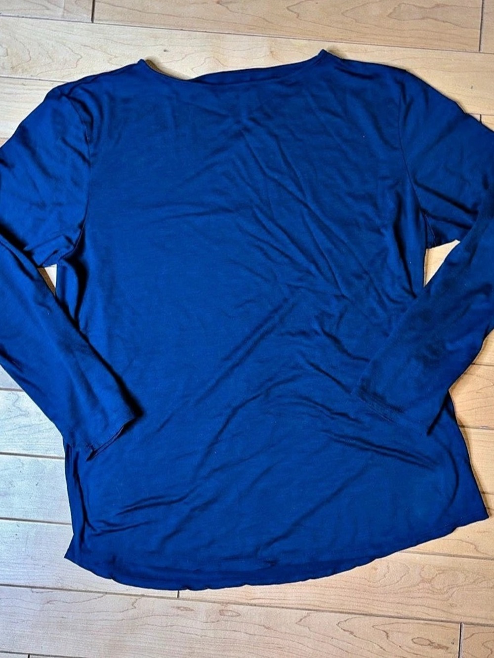 Cloudveil S212505 Merino wool Blue long Sleeve Shirt XL